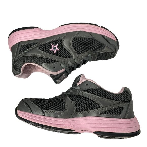 Converse C164 Women's Key Player Work Shoe Sneaker Safety Toe Size 8.5 Wide Pink - Picture 8 of 12